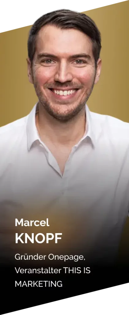 Auf der Bühne beim MMK 2025 steht unter anderem Marcel Knopf als Speaker.